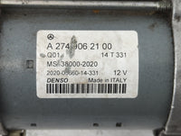 2015-2018 Mercedes-Benz C300 Car Starter Motor Solenoid OEM P/N:A 274 906 21 00 Fits Fits 2015 2016 2017 2018 2019 2020 2021