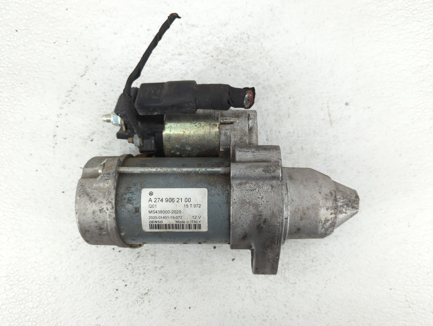 2015-2018 Mercedes-Benz C300 Car Starter Motor Solenoid OEM P/N:2020-01431-15-072 15 T 072 Fits OEM Used Auto Parts - Oemuse