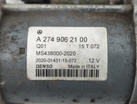 2015-2018 Mercedes-Benz C300 Car Starter Motor Solenoid OEM P/N:2020-01431-15-072 15 T 072 Fits OEM Used Auto Parts - Oemuse