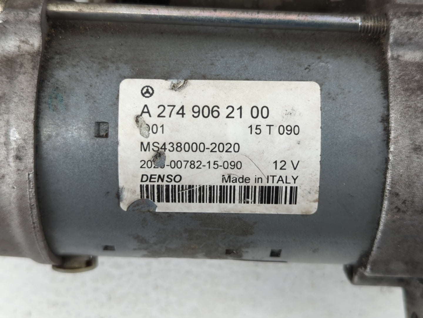 2015-2018 Mercedes-Benz C300 Car Starter Motor Solenoid OEM P/N:A 274 906 21 00 Fits Fits 2015 2016 2017 2018 2019 2020 2021