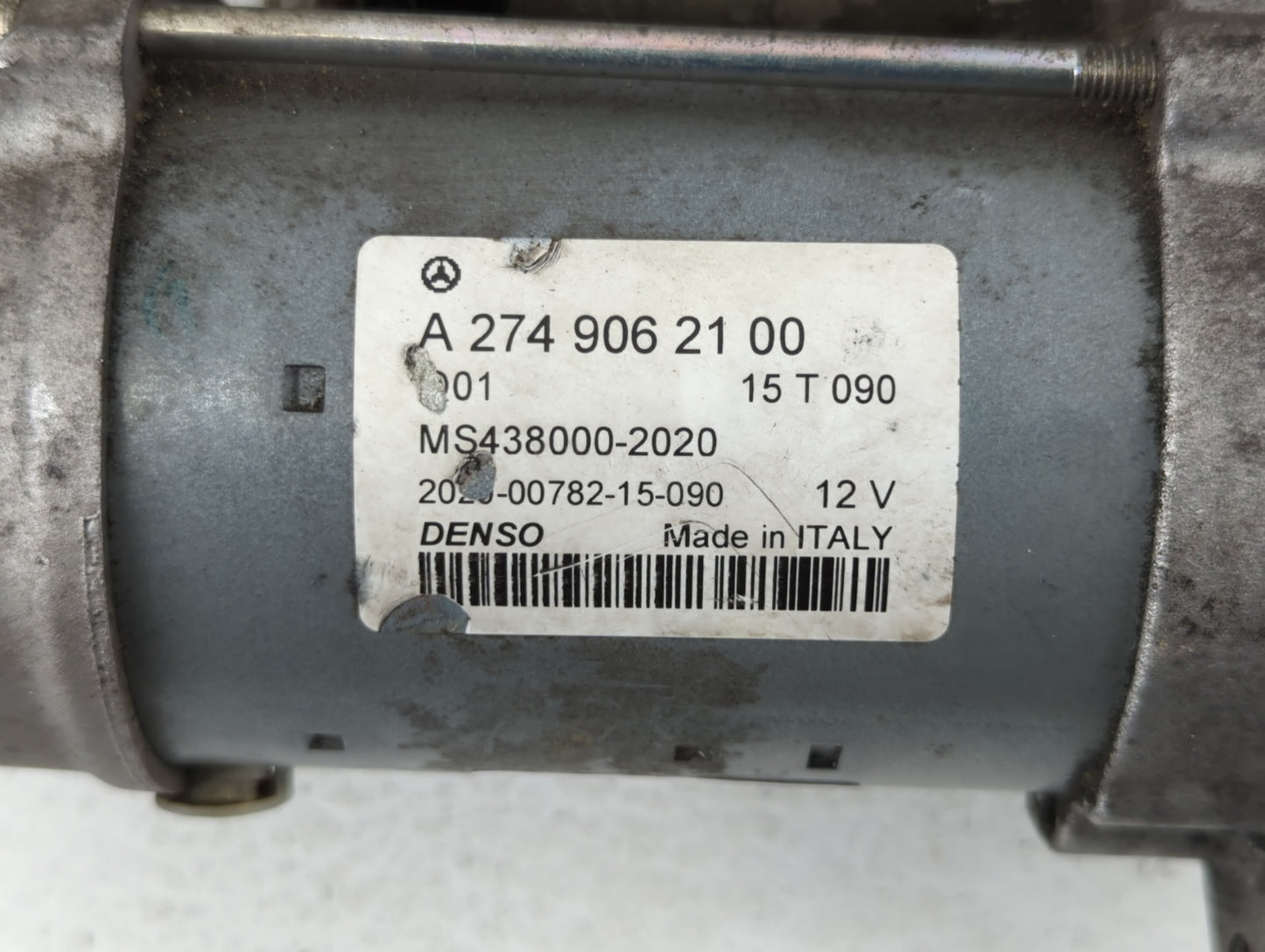 2015-2018 Mercedes-Benz C300 Car Starter Motor Solenoid OEM P/N:A 274 906 21 00 Fits Fits 2015 2016 2017 2018 2019 2020 2021