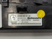 2015 Mercedes-Benz C300 Climate Control Module Temperature AC/Heater Replacement P/N:A 205 905 81 05 Fits Fits 2016 2017 201