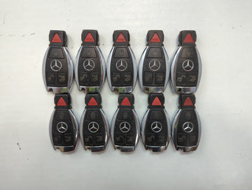 Lot of 10 Mercedes-Benz C350 Keyless Entry Remote Fob IYZDC07 - Oemusedautoparts1.com