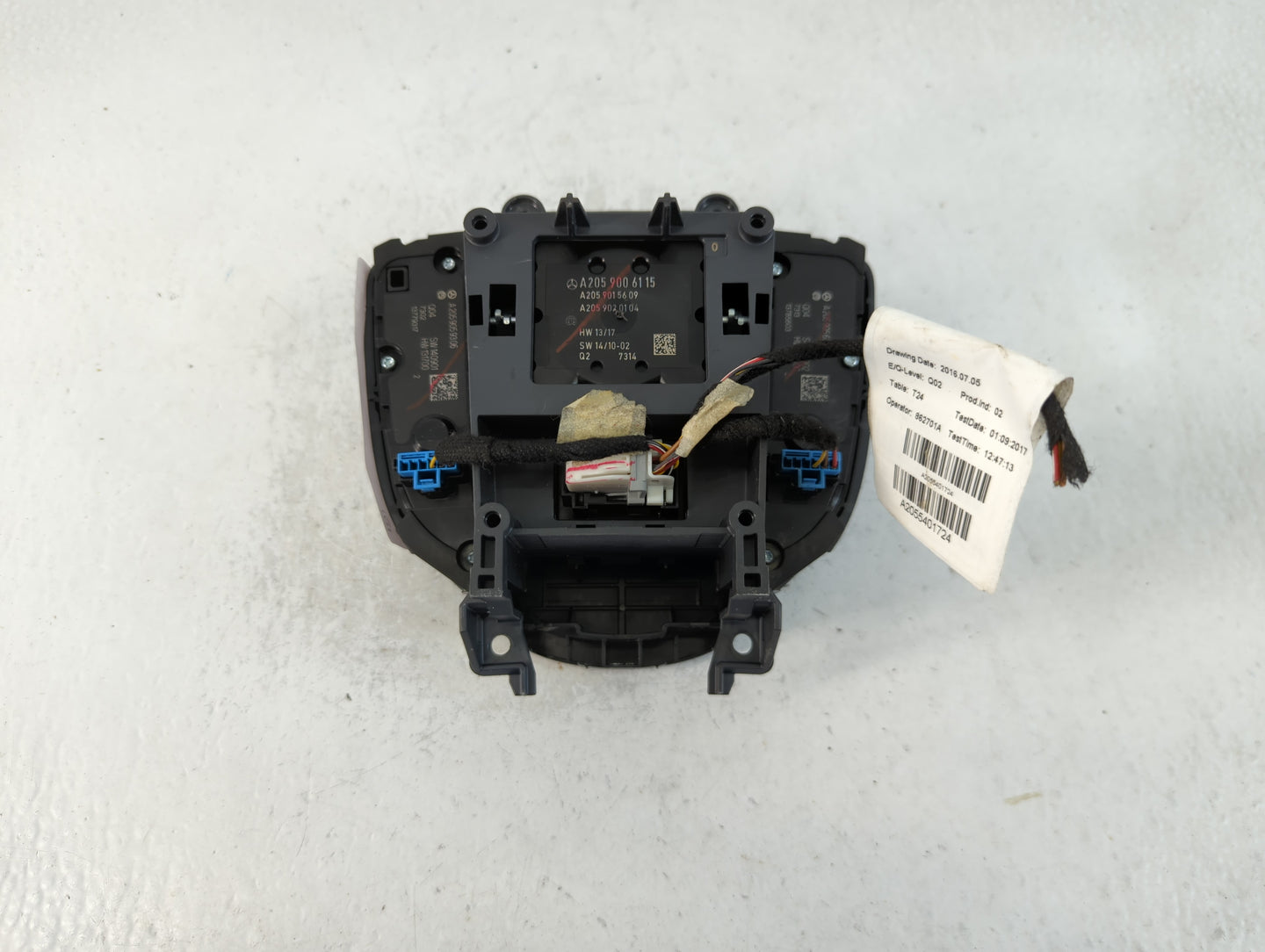 Mercedes-benz C350e Radio Control Panel - Oemusedautoparts1.com