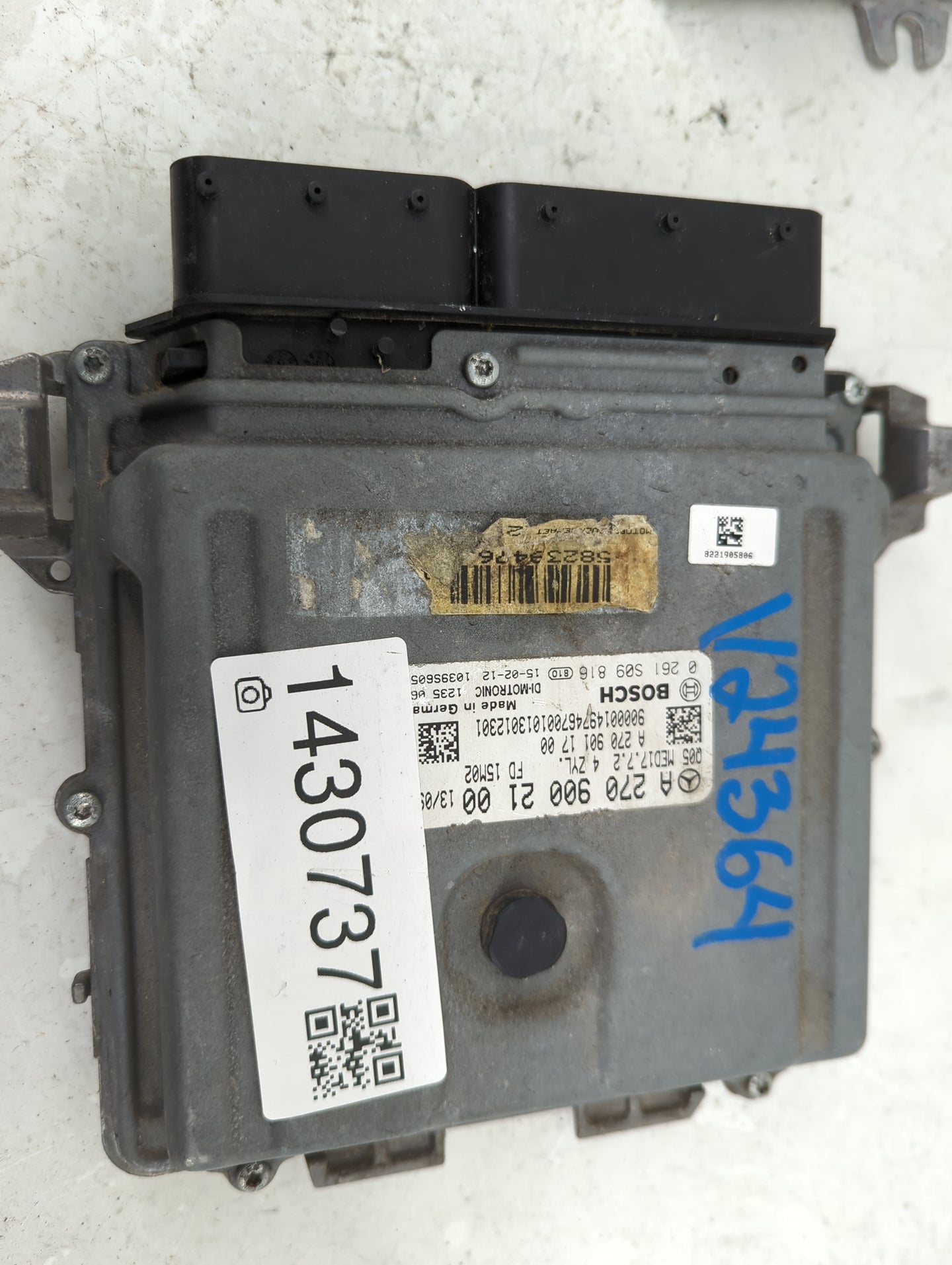 2015 Mercedes-Benz Cla250 PCM Engine Control Computer ECU ECM PCU OEM P/N:0261S09816 A270901170, A 270 900 21 00 Fits OEM Us