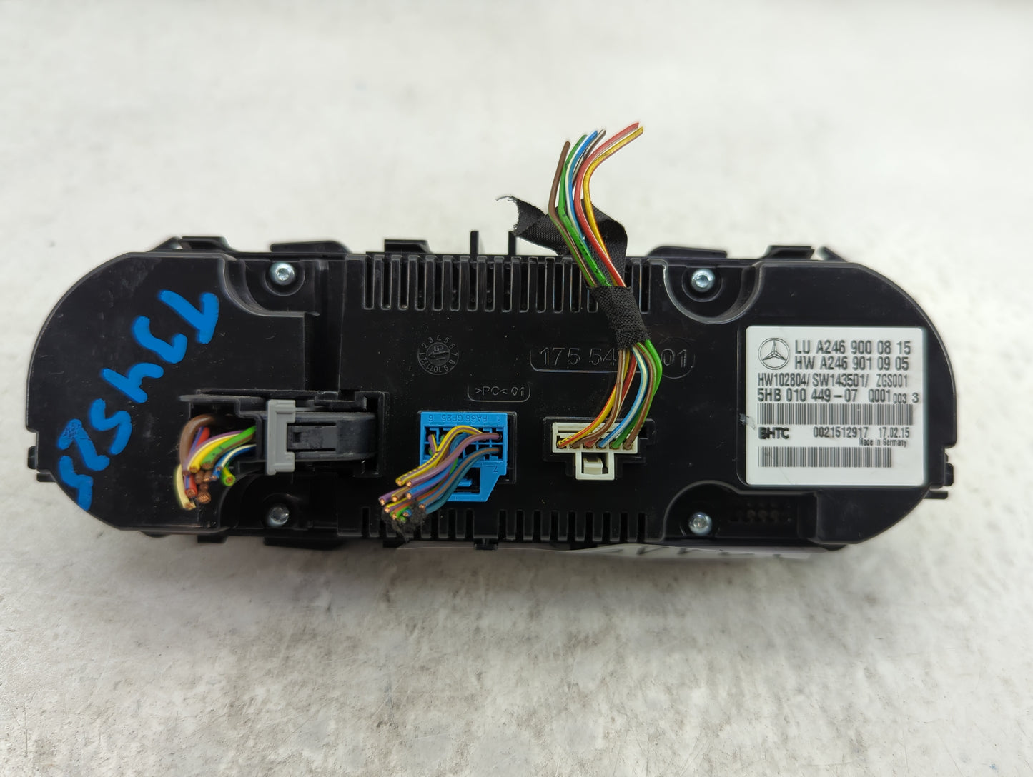2014-2019 Mercedes-Benz Cla250 Climate Control Module Temperature AC/Heater Replacement P/N:A2469000815 A2469010905 Fits OEM