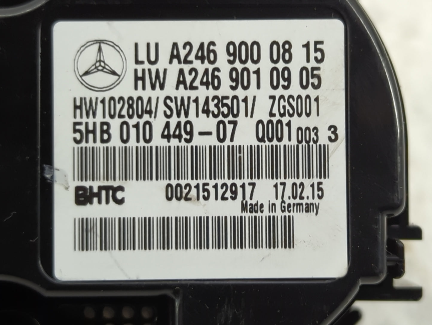 2014-2019 Mercedes-Benz Cla250 Climate Control Module Temperature AC/Heater Replacement P/N:A2469000815 A2469010905 Fits OEM