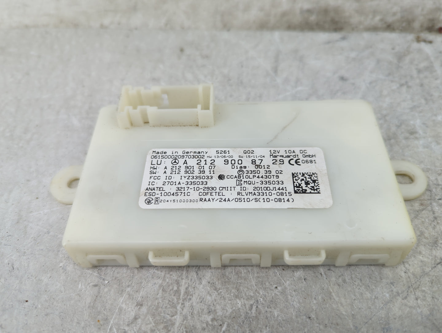 2014-2019 Mercedes-benz Cla250 Locking Control Module - Oemusedautoparts1.com