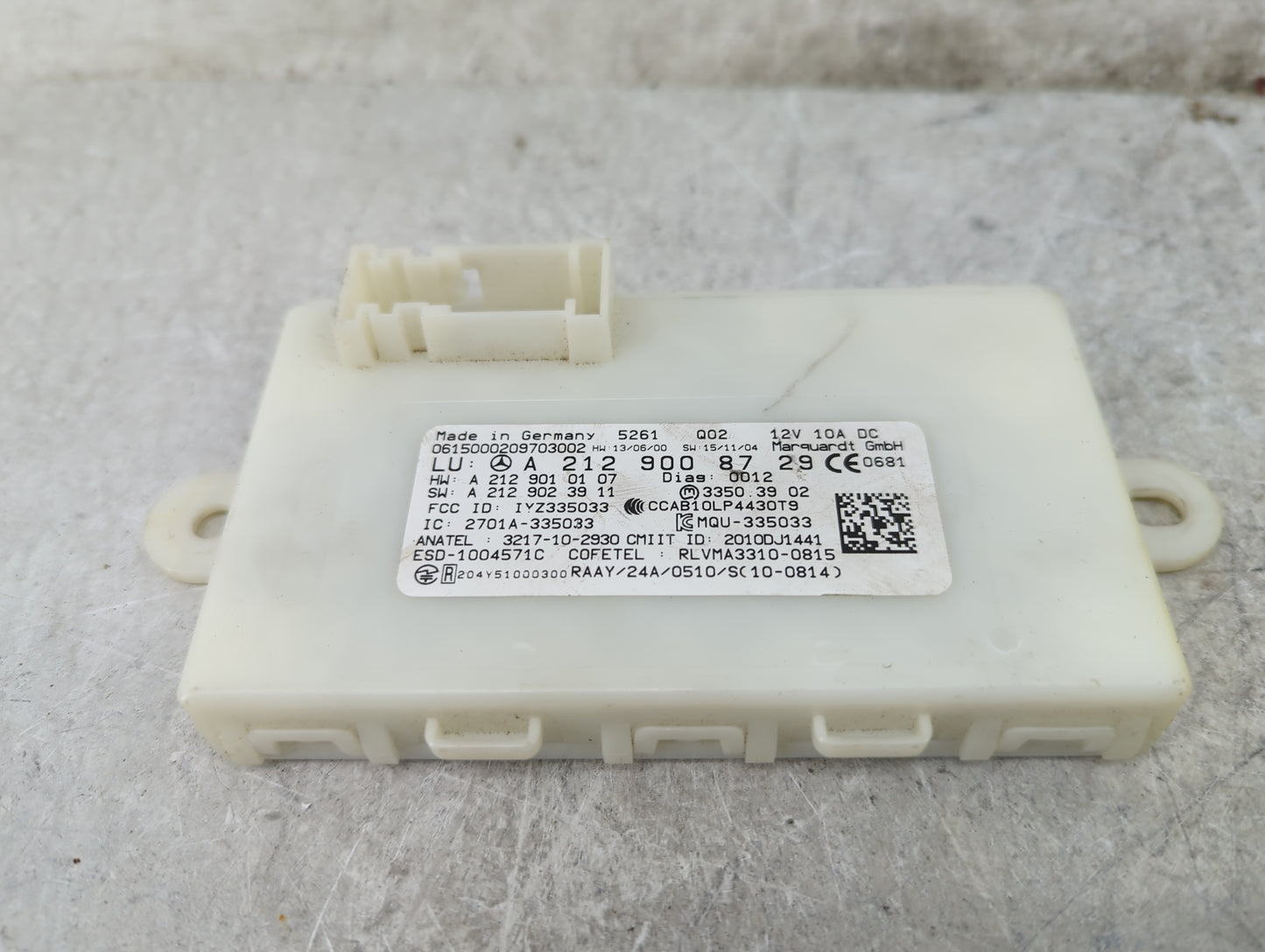 2014-2019 Mercedes-benz Cla250 Locking Control Module - Oemusedautoparts1.com