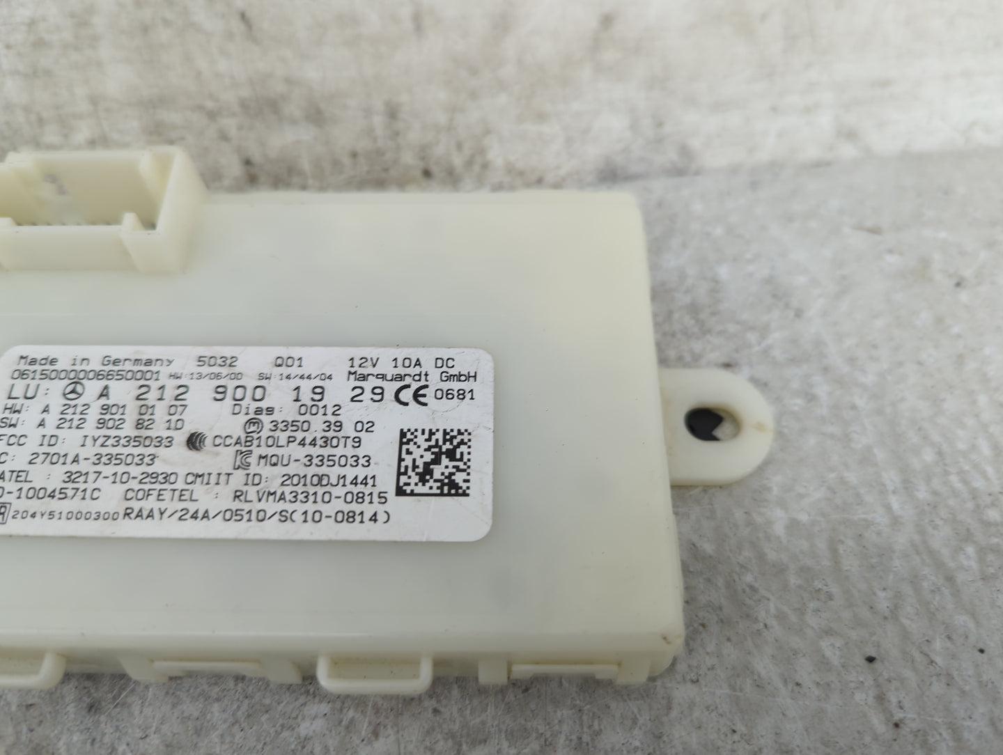 2014-2019 Mercedes-benz Cla250 Locking Control Module - Oemusedautoparts1.com