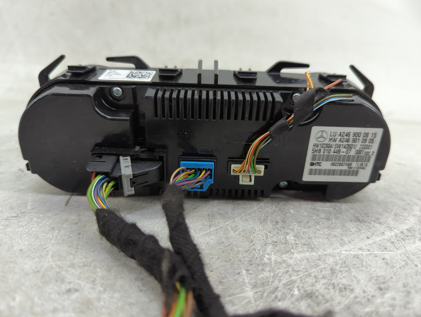 2014-2019 Mercedes-Benz Cla250 Climate Control Module Temperature AC/Heater Replacement P/N:A246 901 09 05 A246 900 08 15 Fi