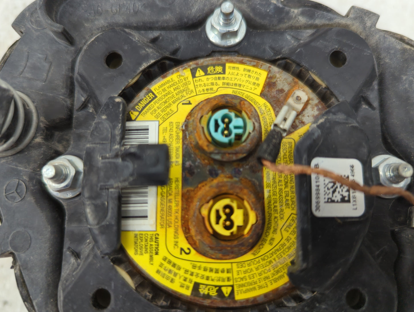 2014 Mercedes-benz Cla250 Air Bag Driver Left Steering Wheel Mounted 1465930 - Oemusedautoparts1.com