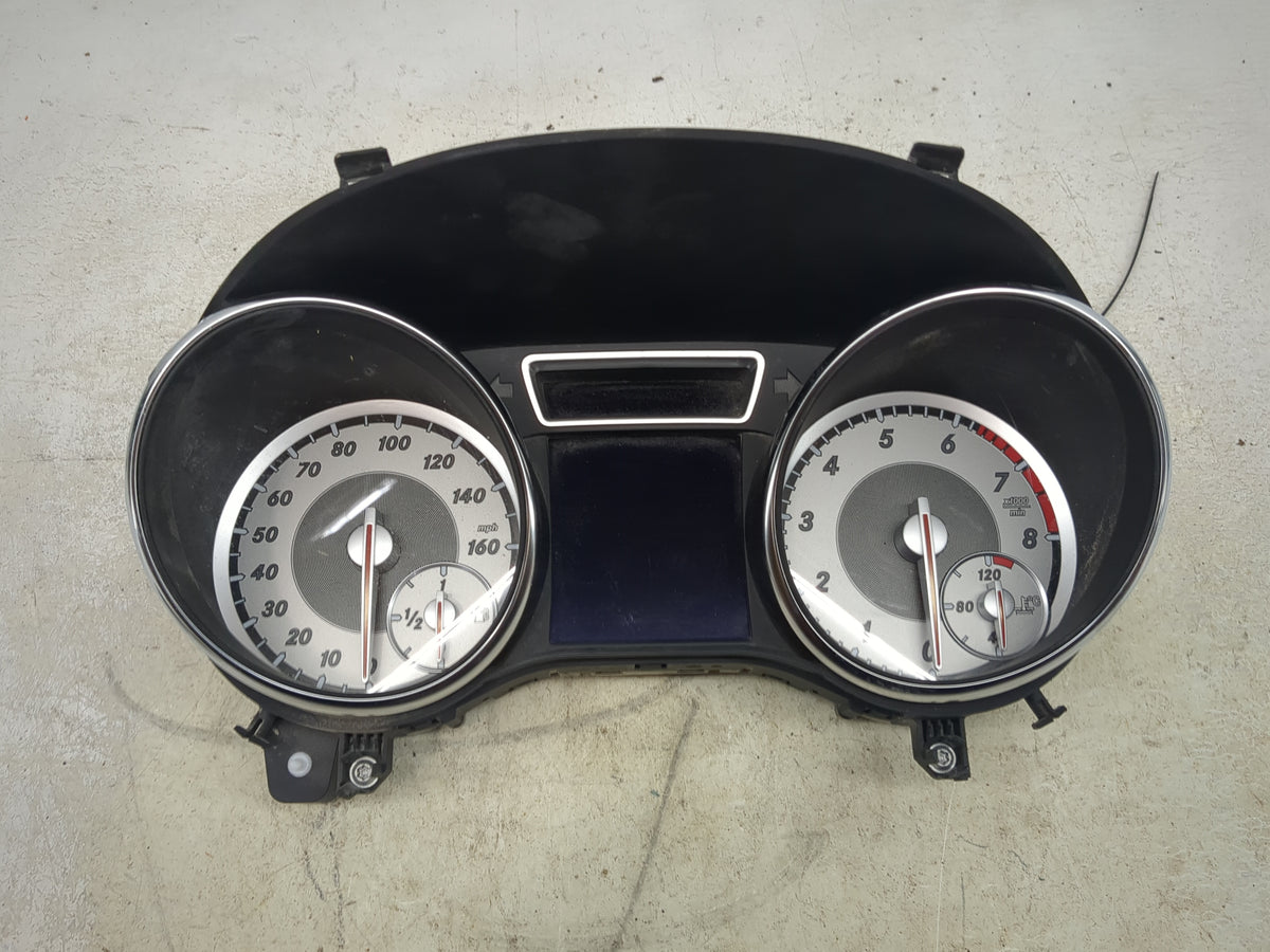 2015 Mercedes-Benz Cla250 Instrument Cluster Speedometer Gauges P/N:A1179004101 0263697114, A1729025106 Miles: Fits OEM Used