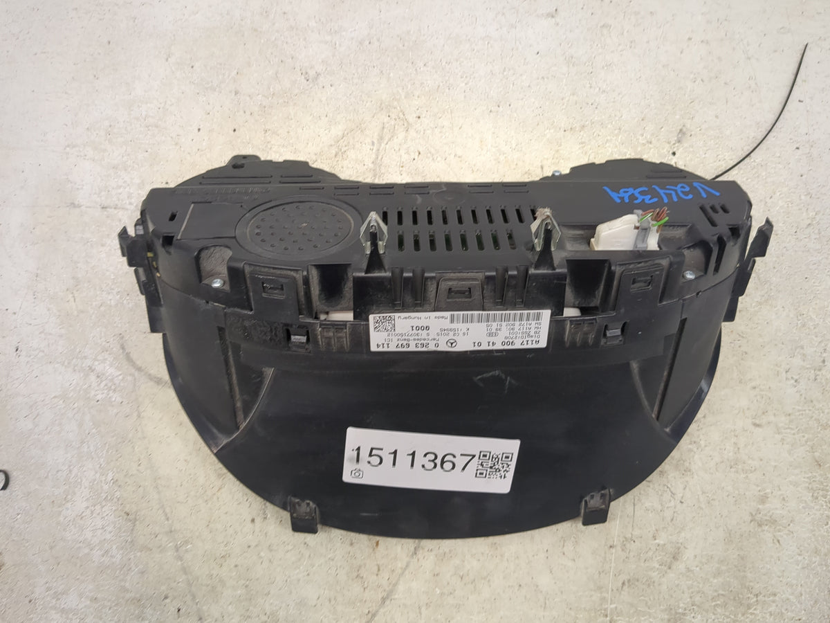 2015 Mercedes-Benz Cla250 Instrument Cluster Speedometer Gauges P/N:A1179004101 0263697114, A1729025106 Miles: Fits OEM Used
