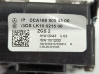 2014-2019 Mercedes-Benz Cla250 Master Power Window Switch Replacement Driver Side Left P/N:DCA166 905 43 00 Fits OEM Used Au