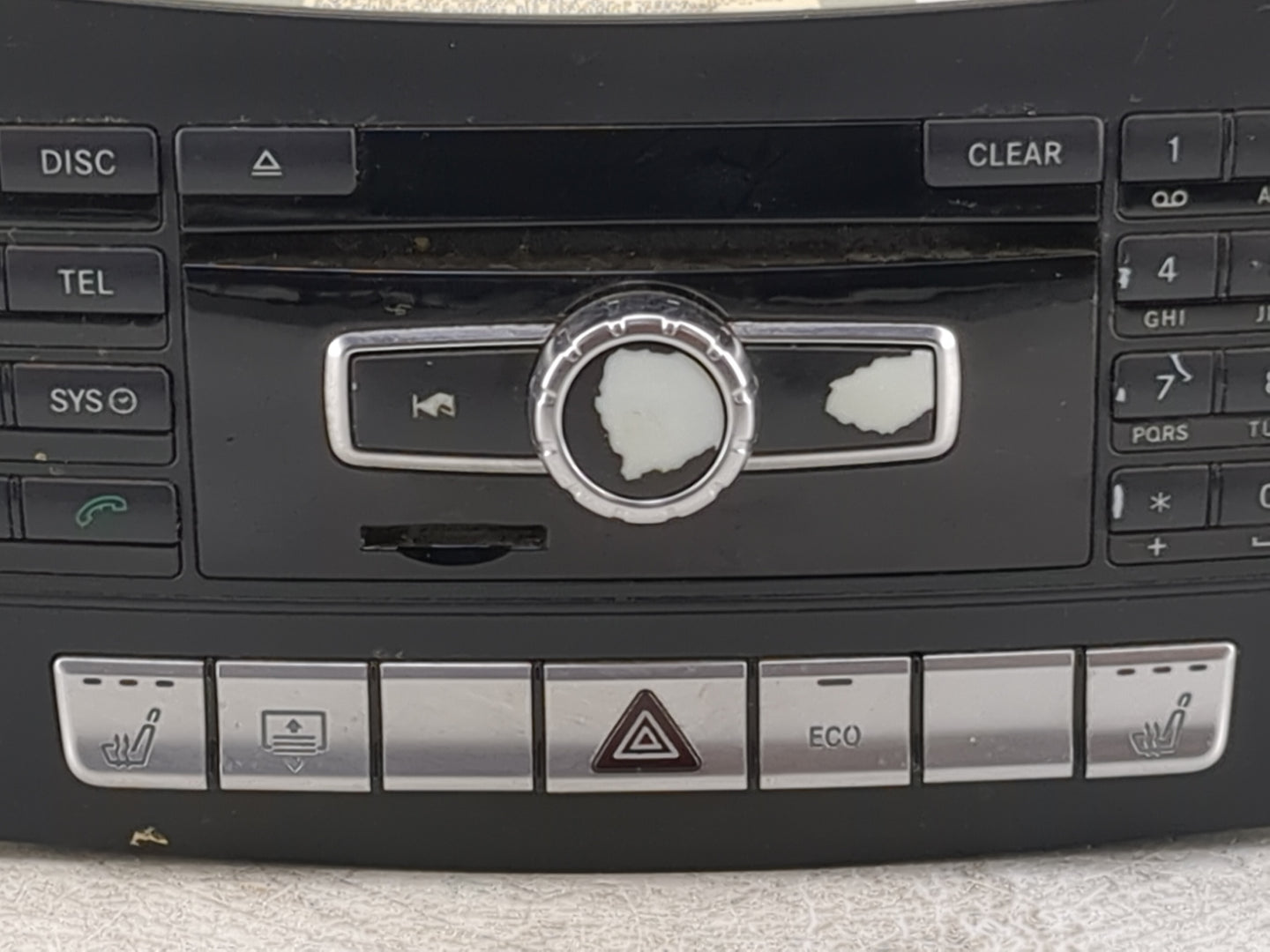 2015 Mercedes-Benz E-Class Radio AM FM Cd Player Receiver Replacement P/N:A2129005427 A2129015408, A2129025109 Fits OEM Used