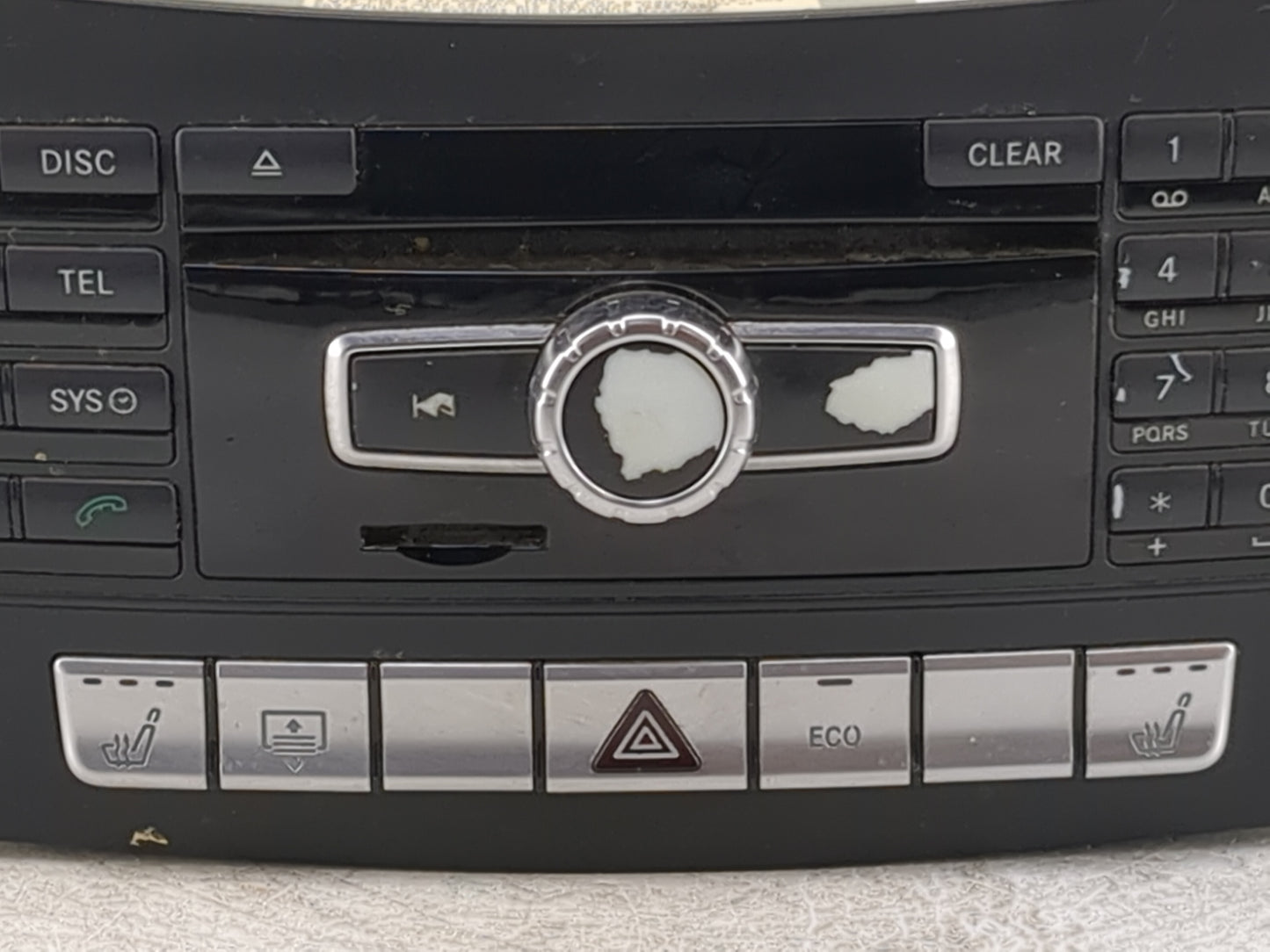 2015 Mercedes-Benz E-Class Radio AM FM Cd Player Receiver Replacement P/N:A2129005427 A2129015408, A2129025109 Fits OEM Used