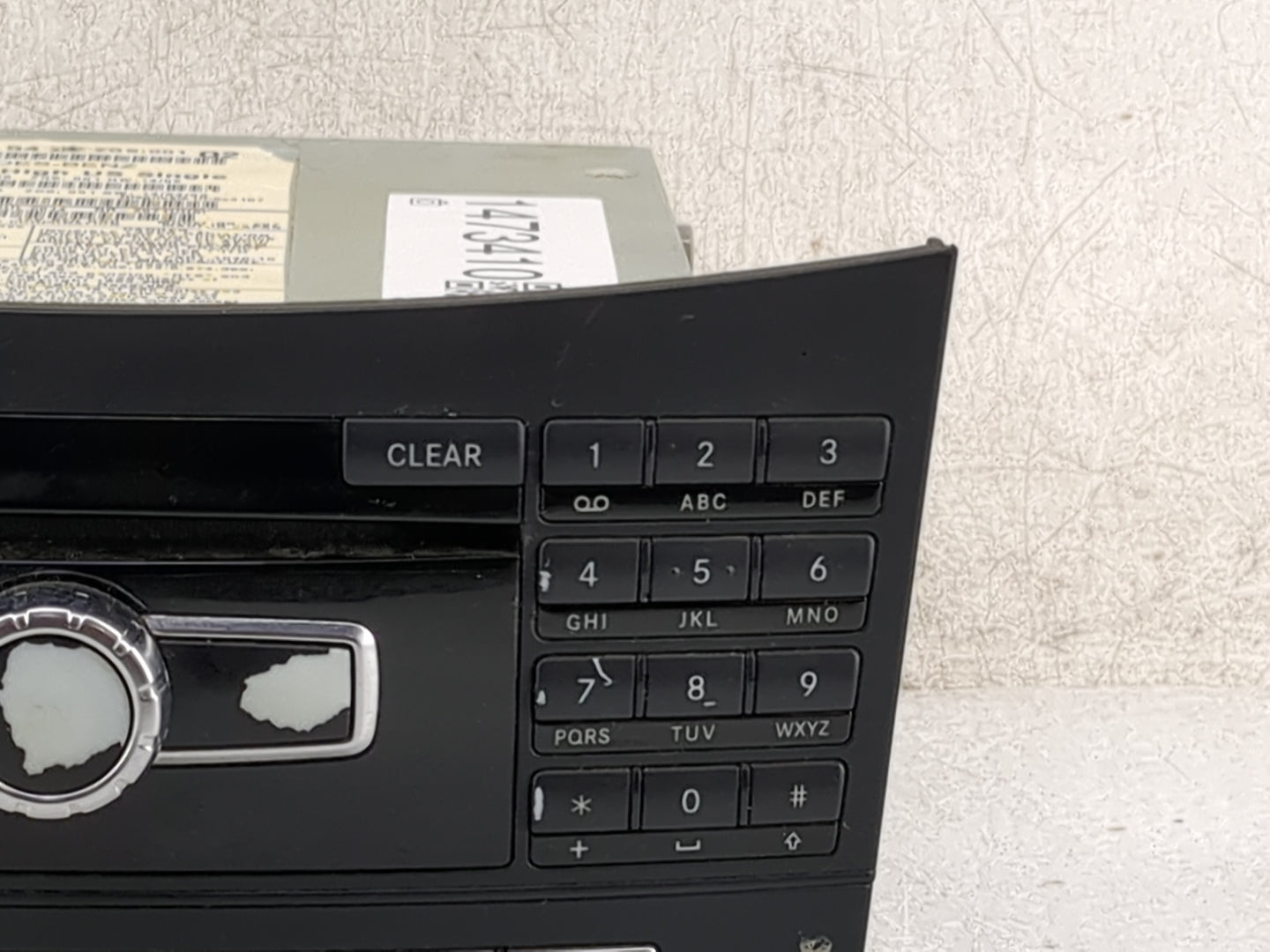 2015 Mercedes-Benz E-Class Radio AM FM Cd Player Receiver Replacement P/N:A2129005427 A2129015408, A2129025109 Fits OEM Used