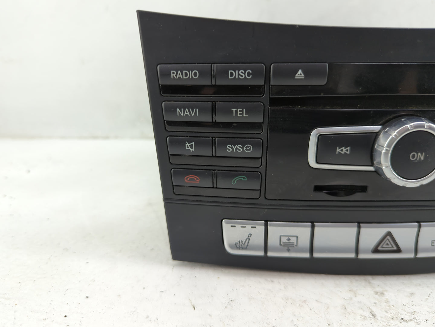 2012-2015 Mercedes-benz E350 Radio Control Panel - Oemusedautoparts1.com