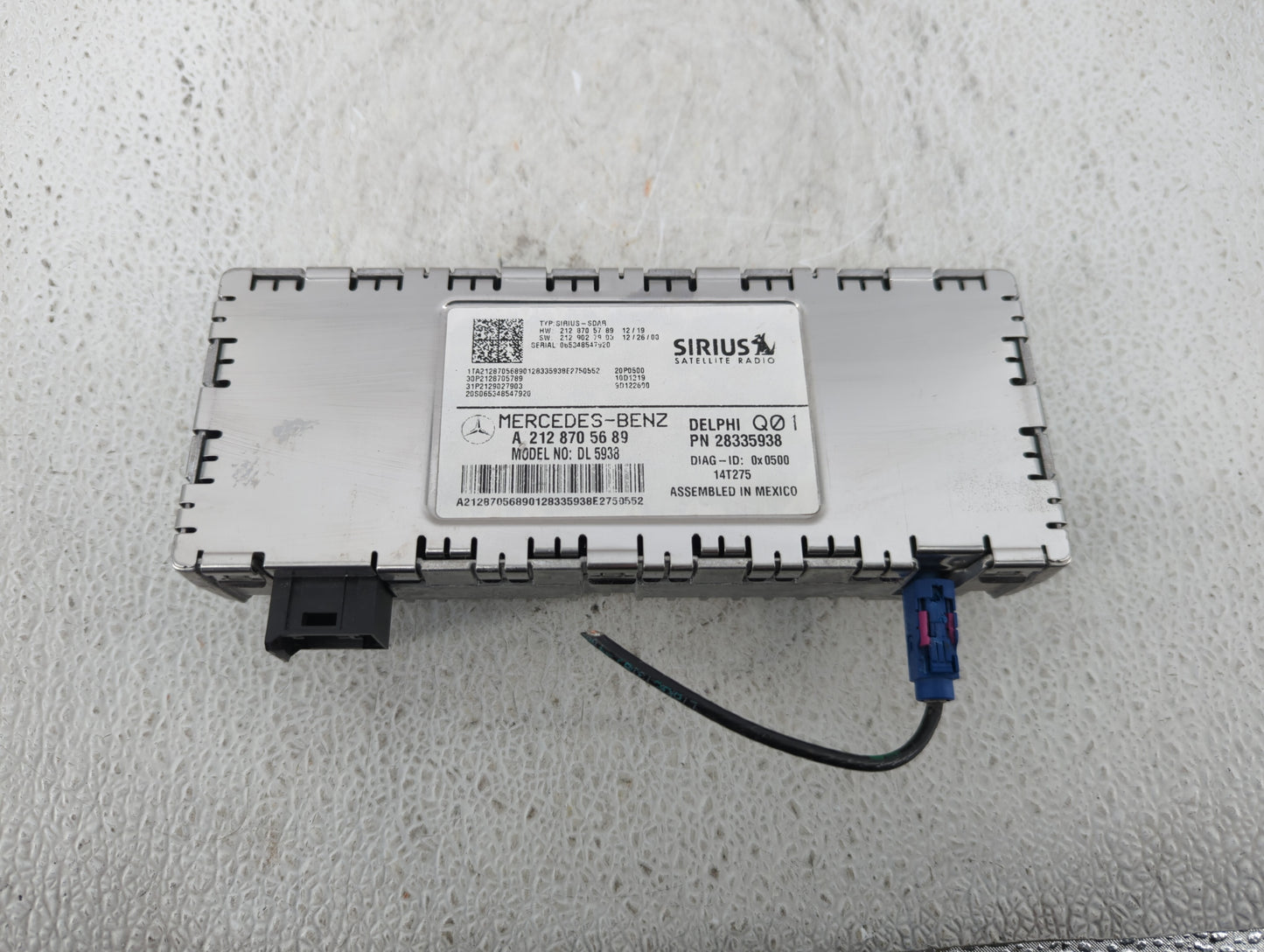 2015 Mercedes-benz E350 Am Fm Cd Player Radio Receiver - Oemusedautoparts1.com