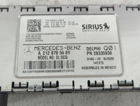 2015 Mercedes-benz E350 Am Fm Cd Player Radio Receiver - Oemusedautoparts1.com