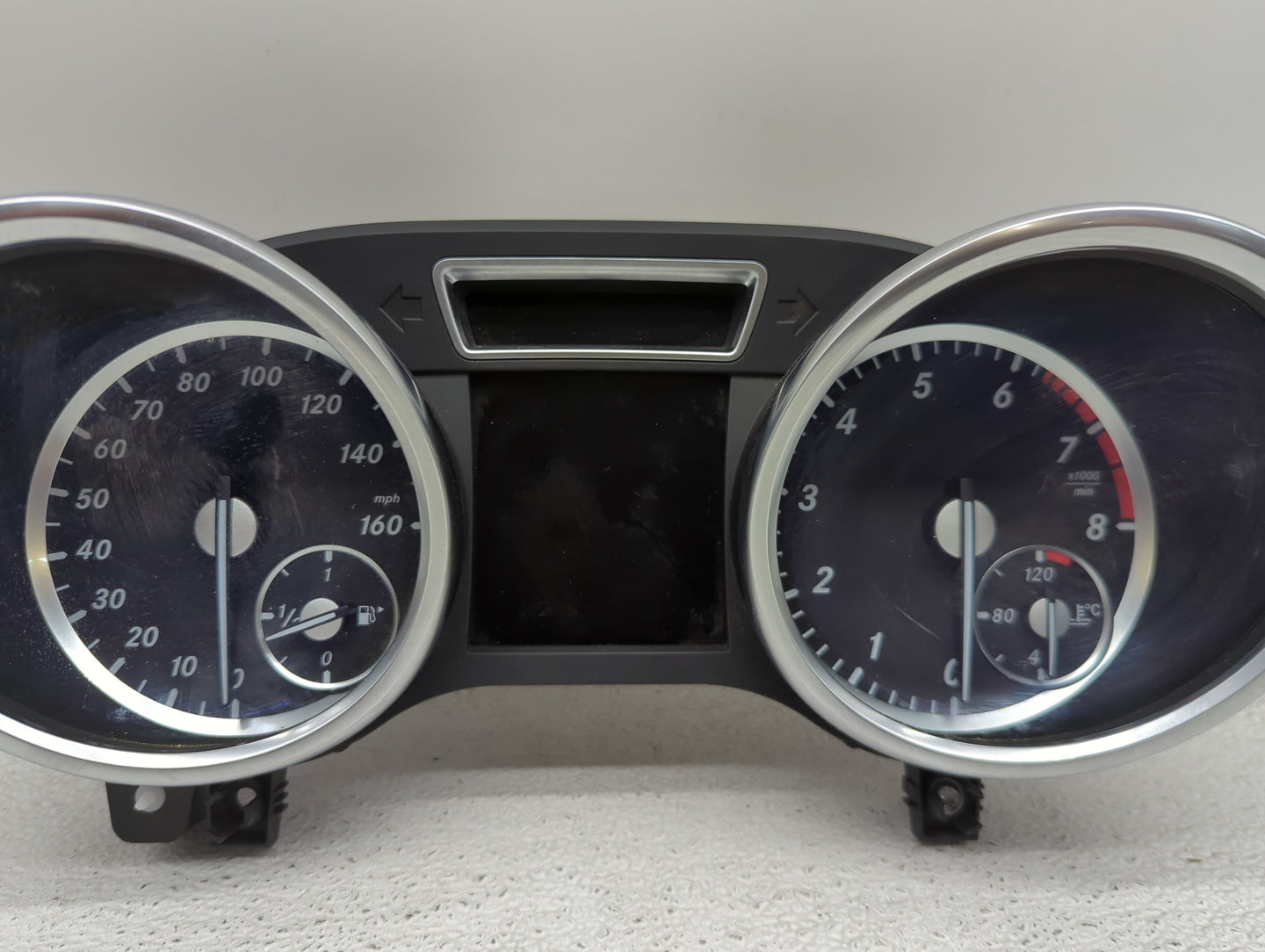 2015 Mercedes-Benz Gl-Class Instrument Cluster Speedometer Gauges P/N:A1669007813 0263683304, A1669014002 Miles:166K Fits OE