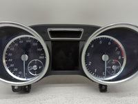 2015 Mercedes-Benz Gl-Class Instrument Cluster Speedometer Gauges P/N:A1669007813 0263683304, A1669014002 Miles:166K Fits OE