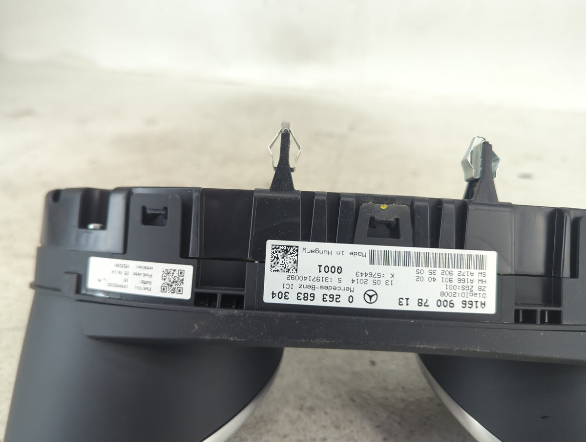 2015 Mercedes-Benz Gl450 Instrument Cluster Speedometer Gauges P/N:A1669007813 0263683304, A1669014002, A1729023505 Miles: F