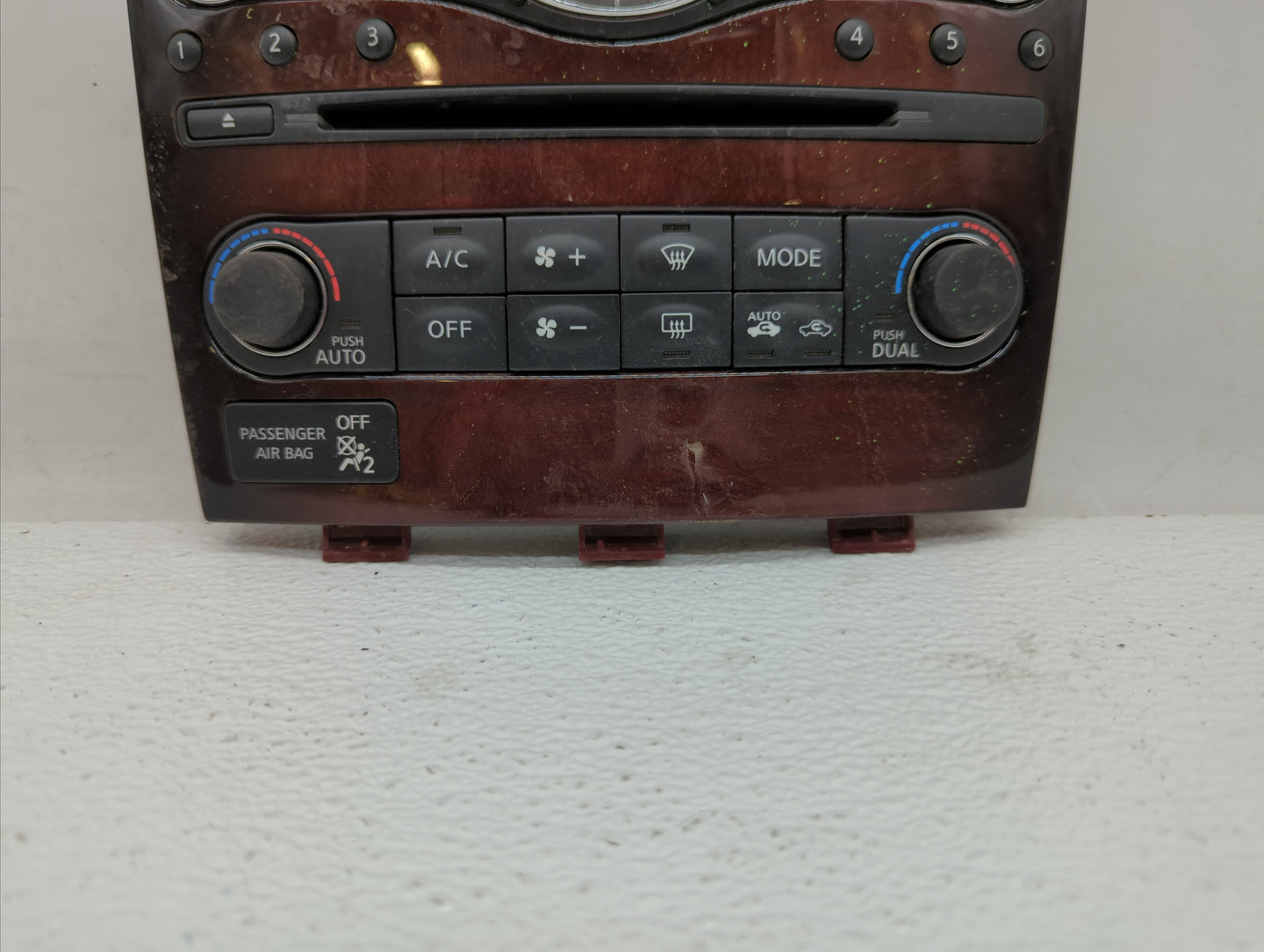 2015-2016 Mercedes-benz Gl450 Radio Control Panel - Oemusedautoparts1.com