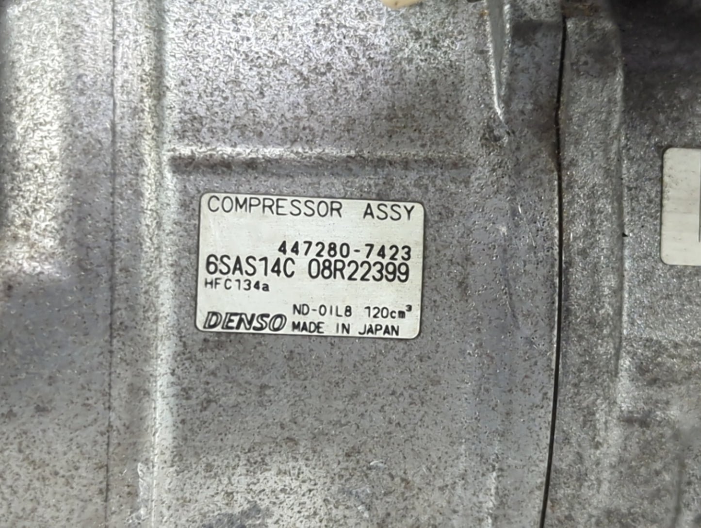 2015-2016 Mercedes-benz Gla250 Air Conditioning A/c Ac Compressor Oem 1413759 - Oemusedautoparts1.com