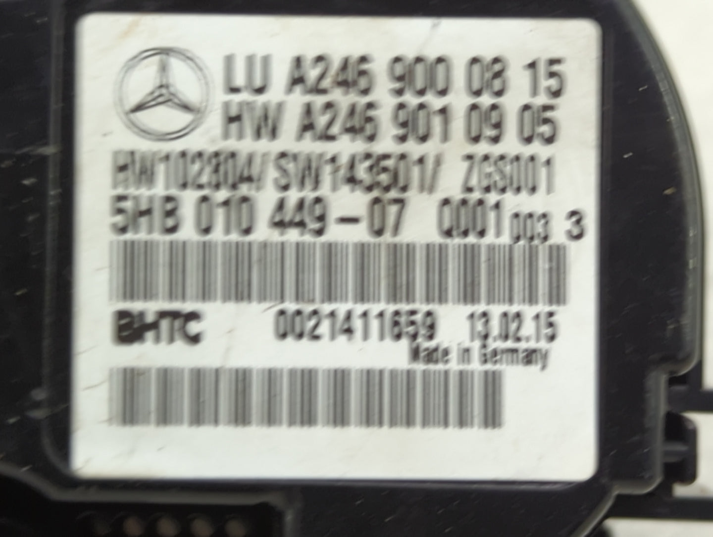 2015 Mercedes-Benz Gla250 Climate Control Module Temperature AC/Heater Replacement P/N:A2469000815 A2469010905, 5HB01044907 