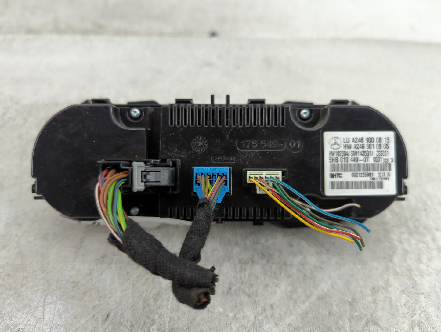 2015-2020 Mercedes-Benz Gla250 Climate Control Module Temperature AC/Heater Replacement P/N:A246 901 09 05 A246 900 08 15 Fi