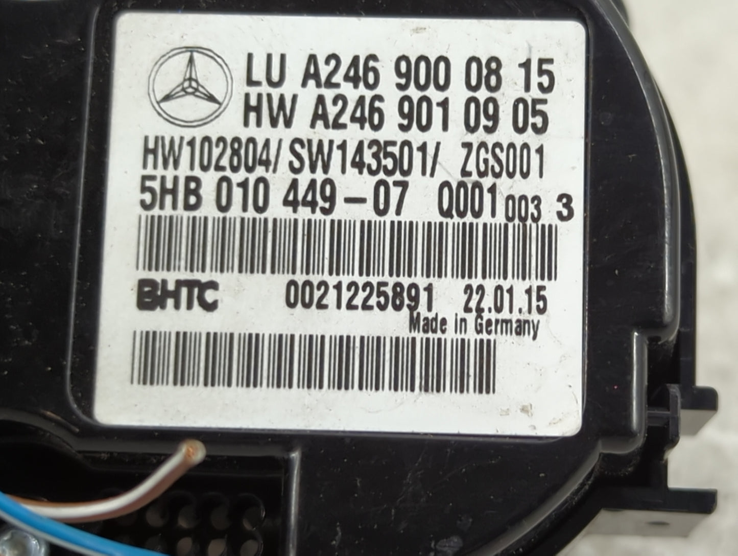 2015-2020 Mercedes-Benz Gla250 Climate Control Module Temperature AC/Heater Replacement P/N:A246 901 09 05 A246 900 08 15 Fi