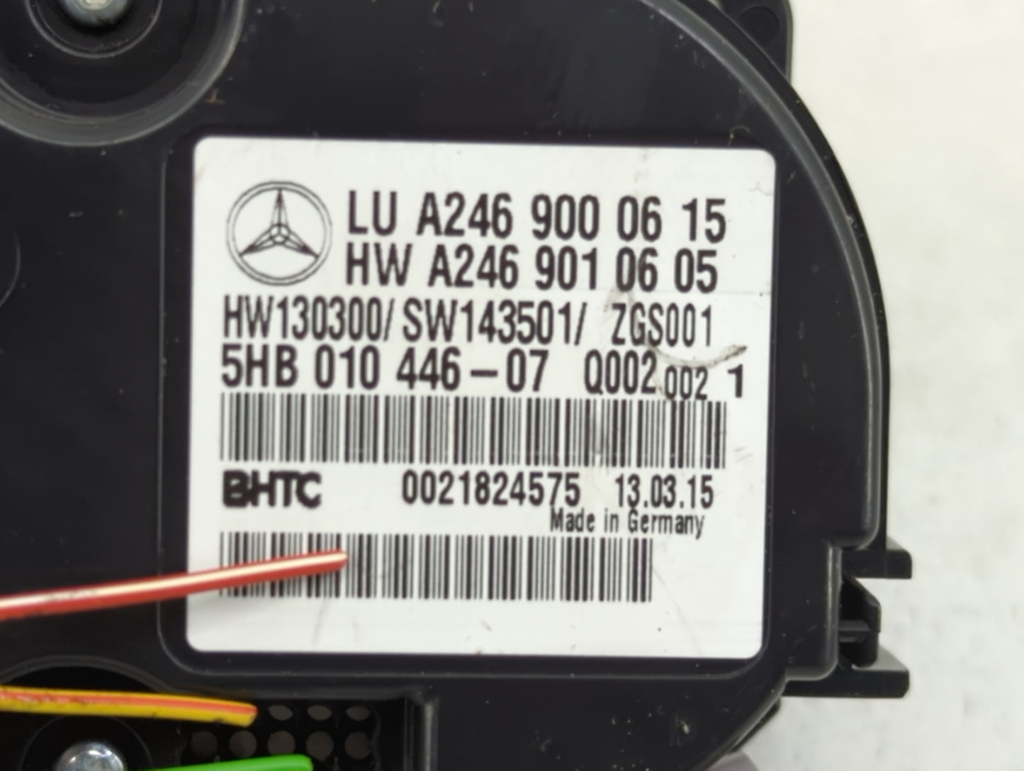 2015-2016 Mercedes-Benz Gla250 Climate Control Module Temperature AC/Heater Replacement P/N:A2469000615 A2469010605 Fits OEM