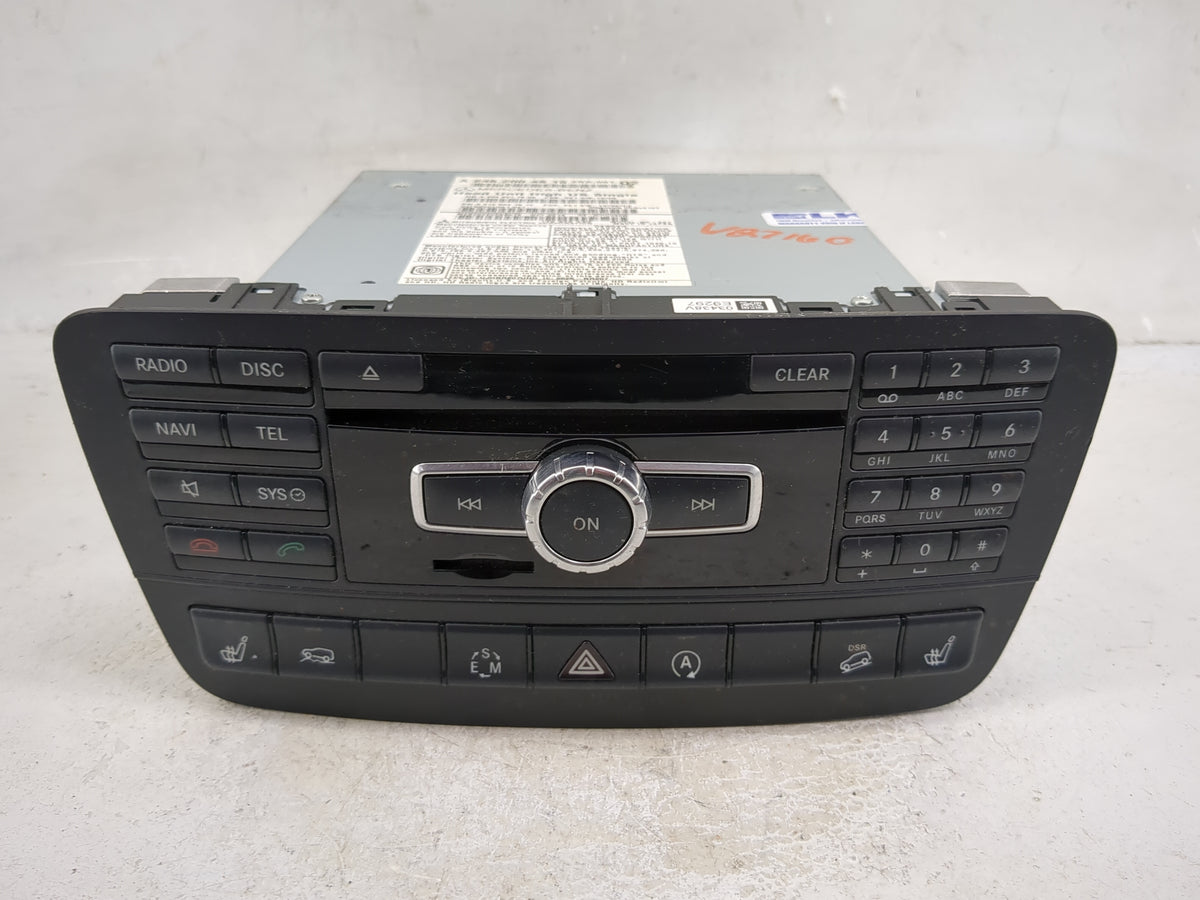 2015 Mercedes-Benz Gla250 Radio AM FM Cd Player Receiver Replacement P/N:A2469004815 A2469017605, A2129021910 Fits OEM Used 