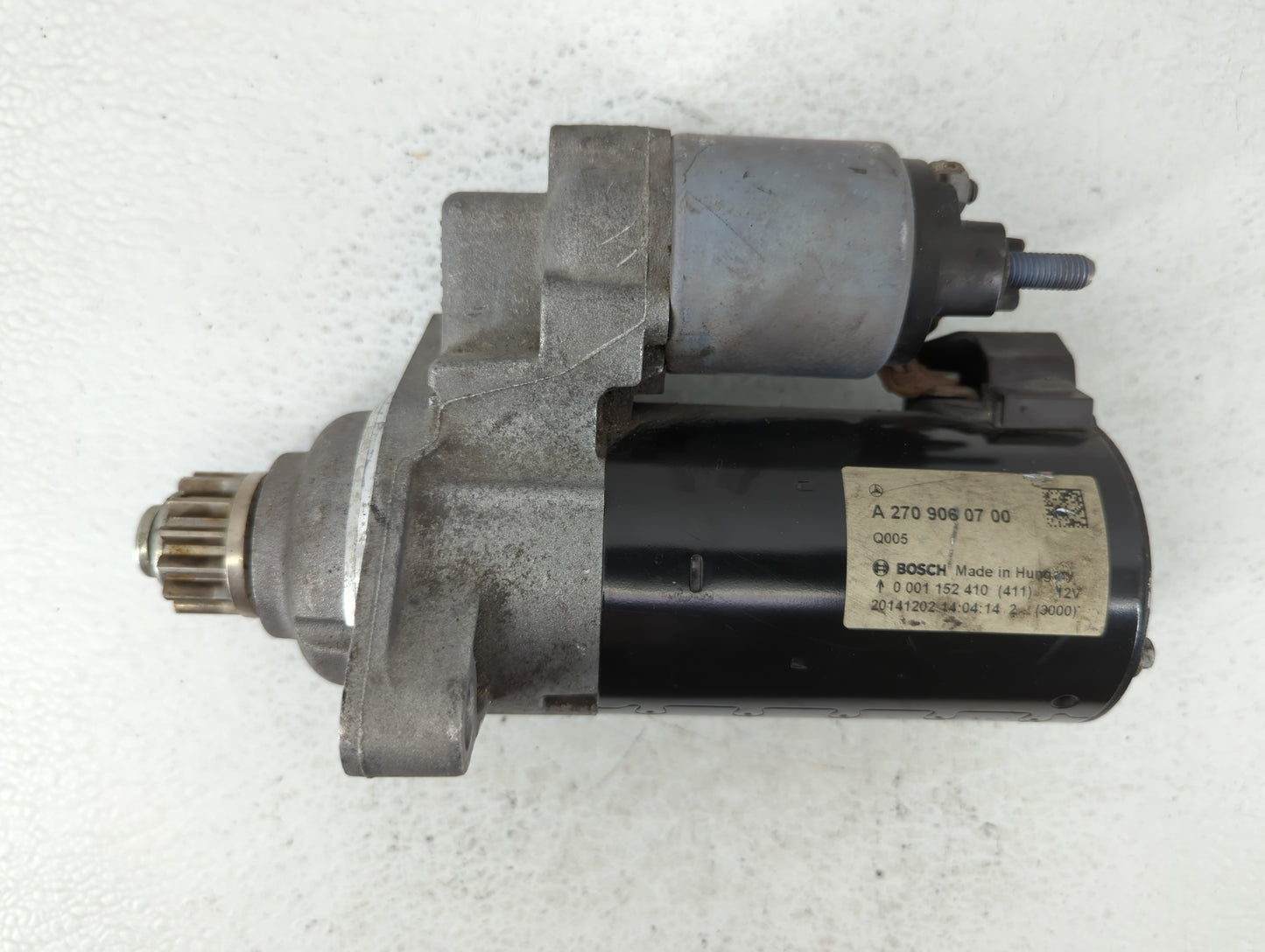 2015-2020 Mercedes-Benz Gla250 Car Starter Motor Solenoid OEM P/N:A 270 906 07 00 Fits OEM Used Auto Parts - Oemusedautopart