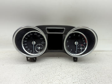 2015 Mercedes-Benz Ml Instrument Cluster Speedometer Gauges P/N:A1669007813 0263683304, A1669014002, A1729023505 Miles:97K F
