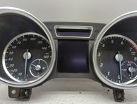 2015 Mercedes-Benz Ml Instrument Cluster Speedometer Gauges P/N:A1669007813 0263683304, A1669014002, A1729023505 Miles:97K F