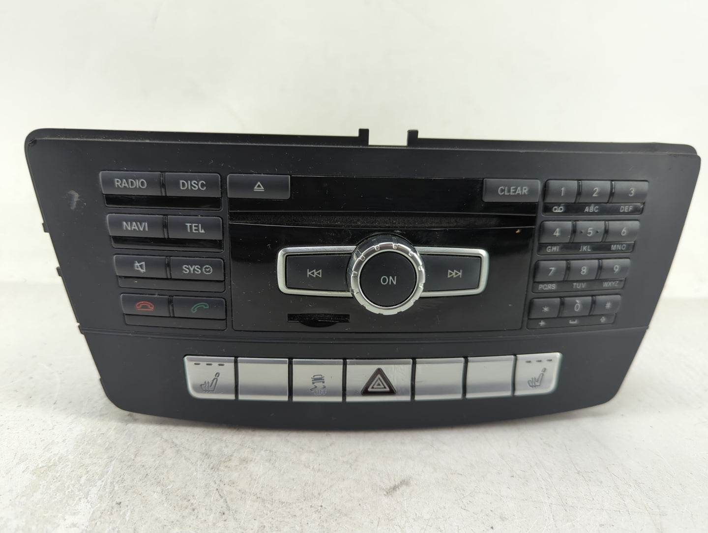 2015 Mercedes-Benz Ml350 Radio AM FM Cd Player Receiver Replacement P/N:1669005115 Fits OEM Used Auto Parts - Oemusedautopar