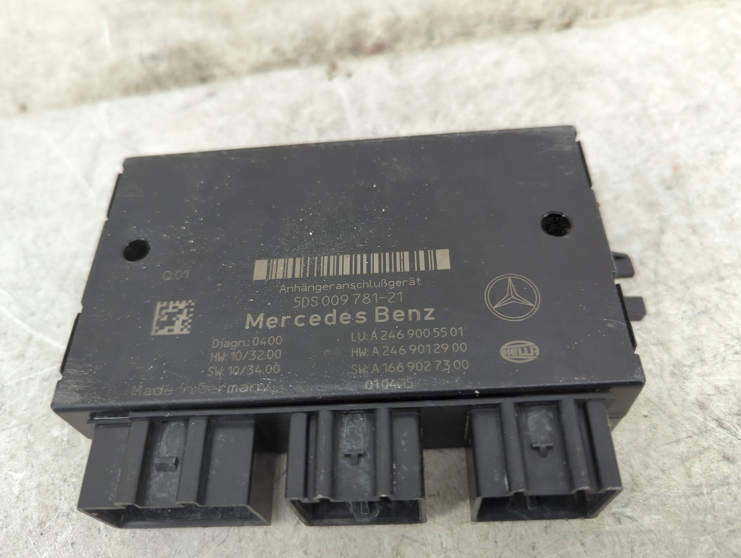 2012-2015 Mercedes-benz Ml350 Towing Control Module - Oemusedautoparts1.com