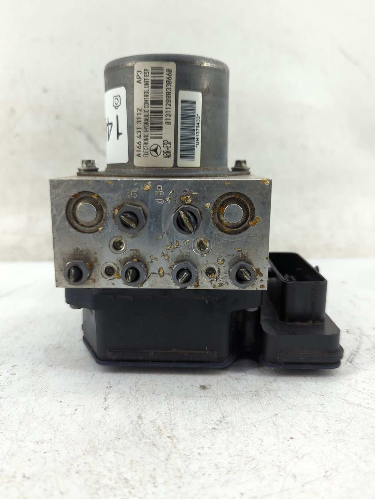 2015 Mercedes-Benz Ml350 Anti-Lock Brake ABS Pump Module Actuator OEM P/N:A 166 901 34 00 Fits Fits 2016 2017 OEM Used Auto 