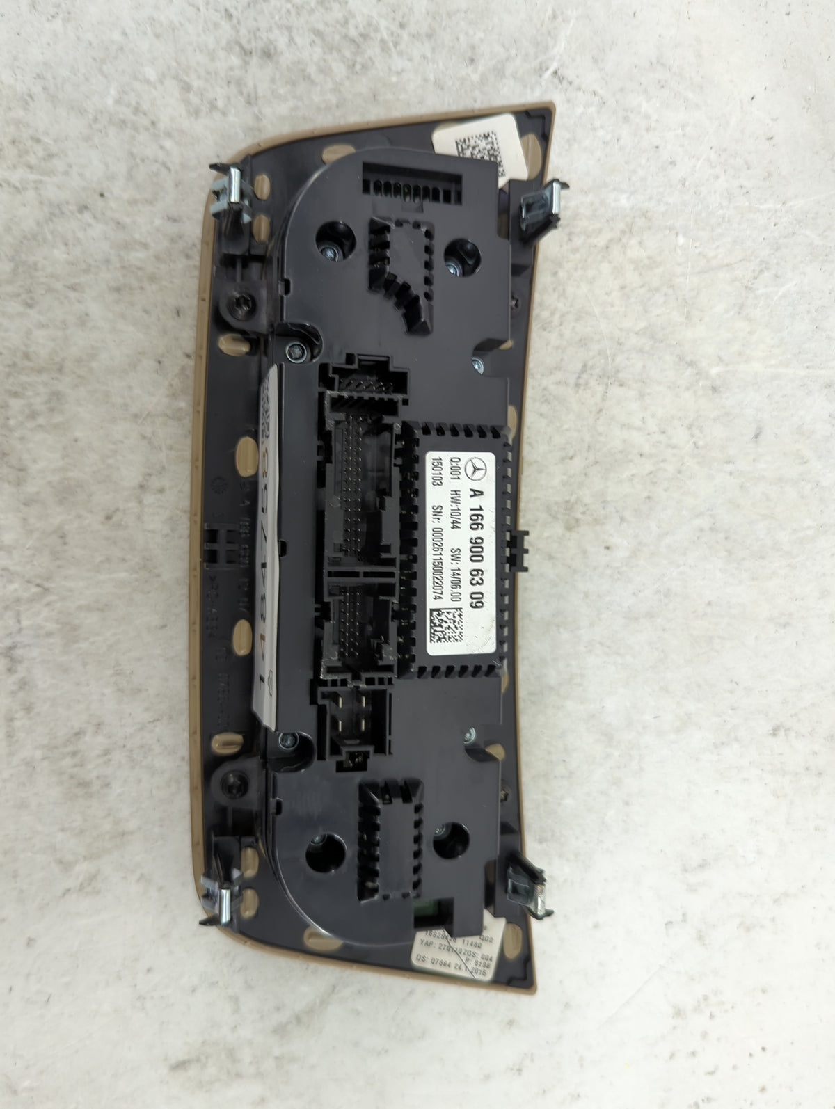 2015 Mercedes-Benz Ml350 Climate Control Module Temperature AC/Heater Replacement P/N:A1669006309 Fits OEM Used Auto Parts -