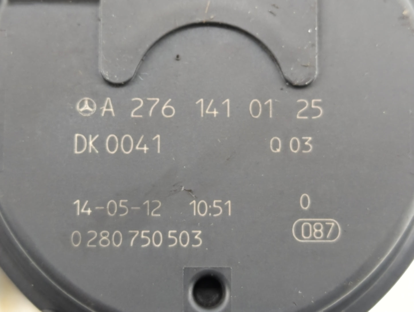 2012-2015 Mercedes-Benz Ml350 Throttle Body P/N:A 276 141 01 25 2761410125 Fits OEM Used Auto Parts - Oemusedautoparts1.com