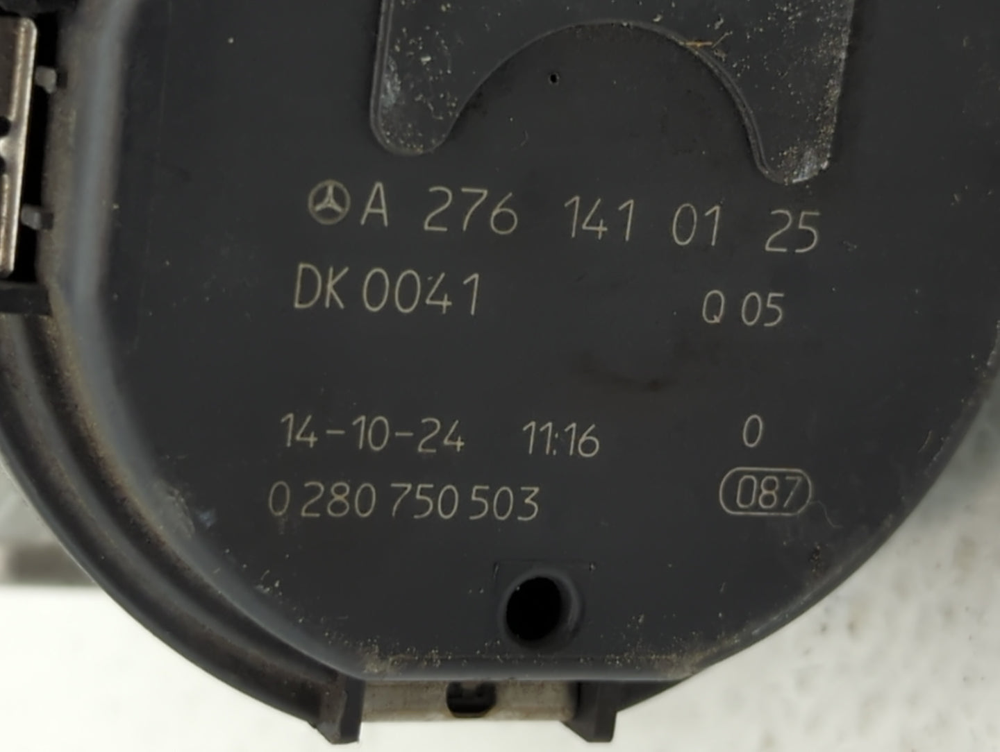 2012-2015 Mercedes-Benz Ml350 Throttle Body P/N:A 276 141 01 25 2761410125 Fits OEM Used Auto Parts - Oemusedautoparts1.com