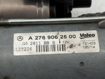 2012-2015 Mercedes-Benz Ml350 Car Starter Motor Solenoid OEM P/N:A 276 906 25 00 Fits Fits 2012 2013 2014 2015 2016 2017 2018 2019 OEM Used Auto Parts