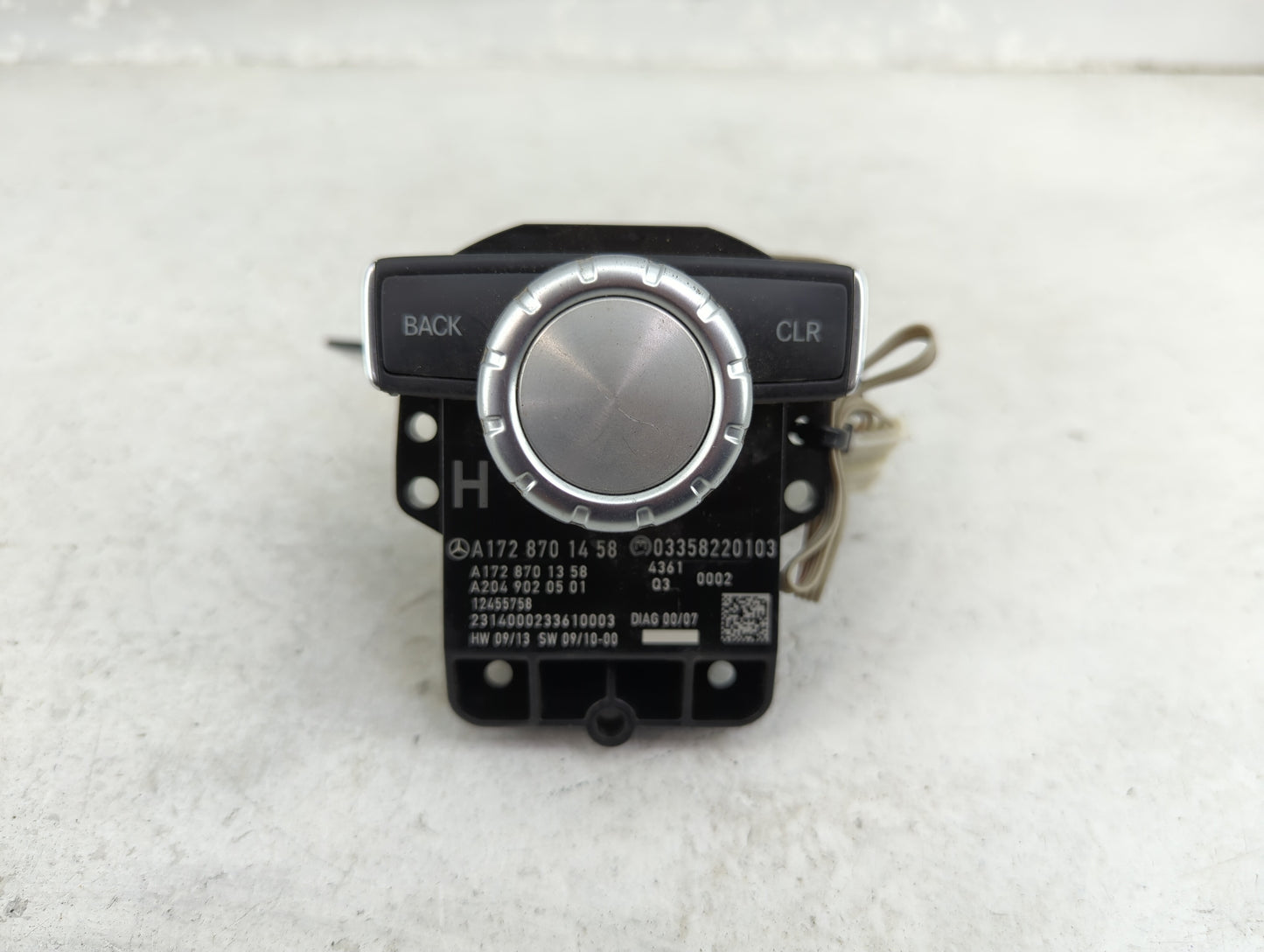 2013-2015 Mercedes-Benz Slk250 Radio AM FM Cd Player Receiver Replacement P/N:A1728701458 A1728701358 Fits OEM Used Auto Par