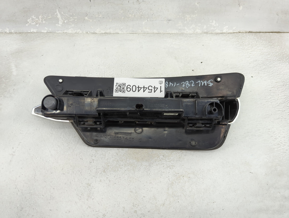 Mercedes C-class Passenger Right Oem Front Light Lamp Black - Oemusedautoparts1.com