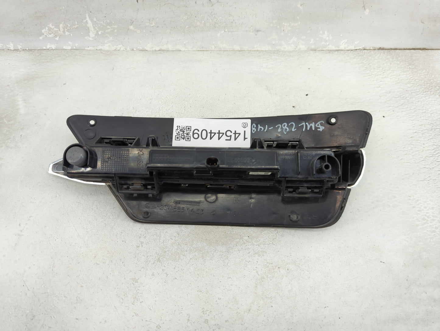 Mercedes C-class Passenger Right Oem Front Light Lamp Black - Oemusedautoparts1.com
