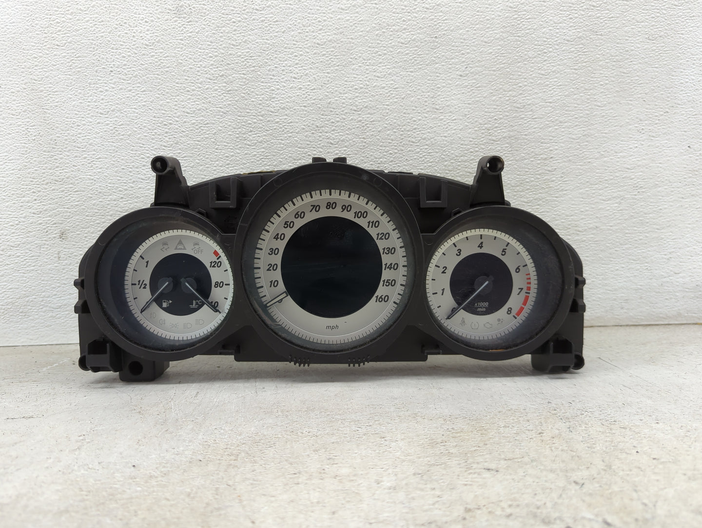 2015 Mercedes C250 Instrument Cluster Speedometer Gauges P/N:A2049005213 A2C87297000 Miles:110K Fits Fits 2014 OEM Used Auto