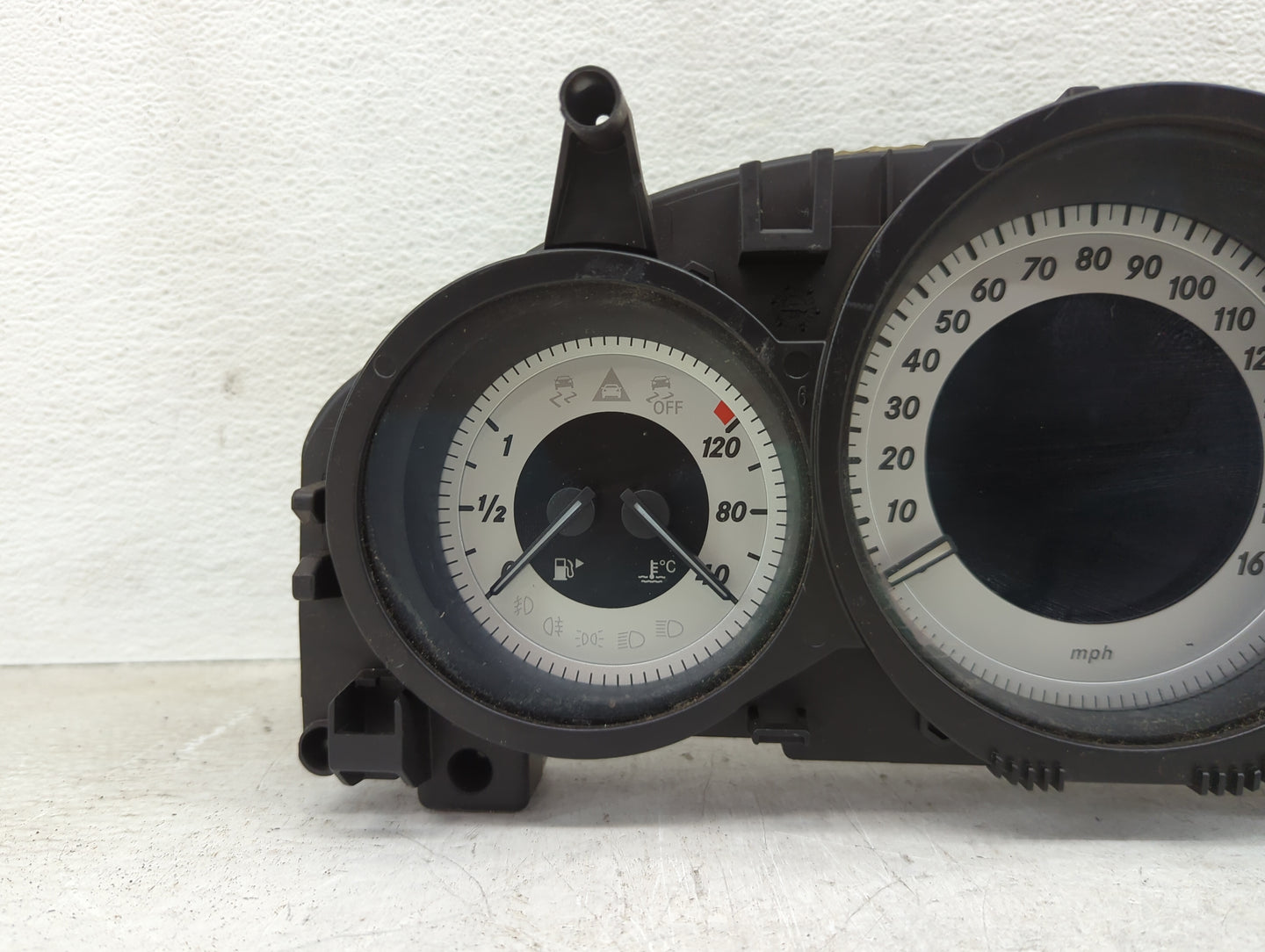 2015 Mercedes C250 Instrument Cluster Speedometer Gauges P/N:A2049005213 A2C87297000 Miles:110K Fits Fits 2014 OEM Used Auto